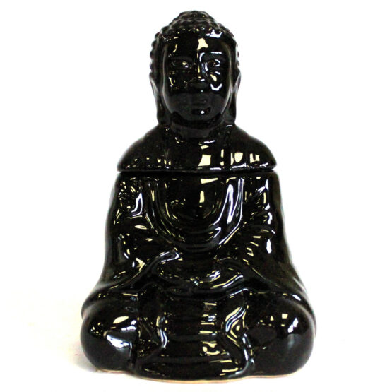 Queimador Buda sentado – Preto